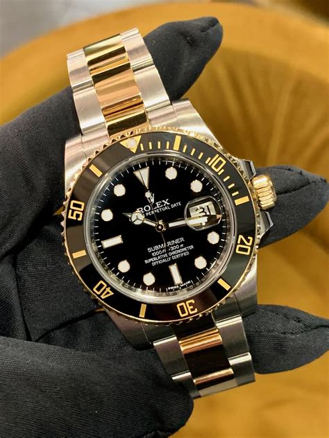 price of gold rolex submariner|rolex submariner all gold price.